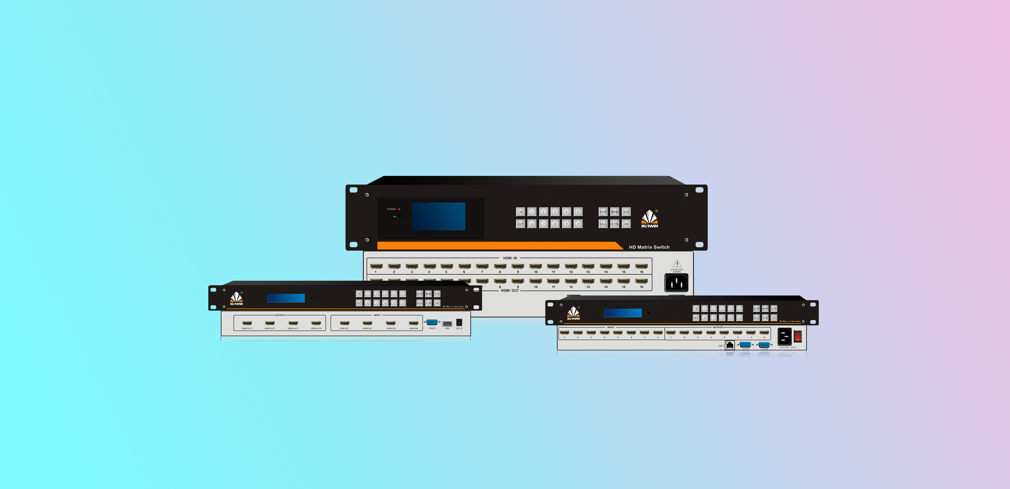 4路4K HDMI矩陣